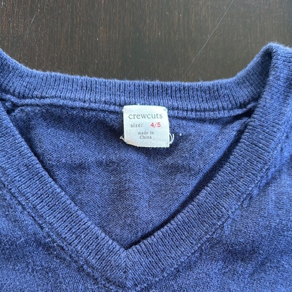 Crewcuts Kids Navy Sweater - Picture 2 of 3